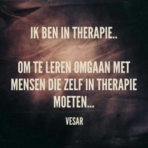 Leg me niets in de mond – therapie