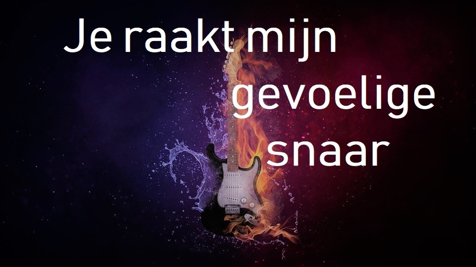 Gevoelige snaar